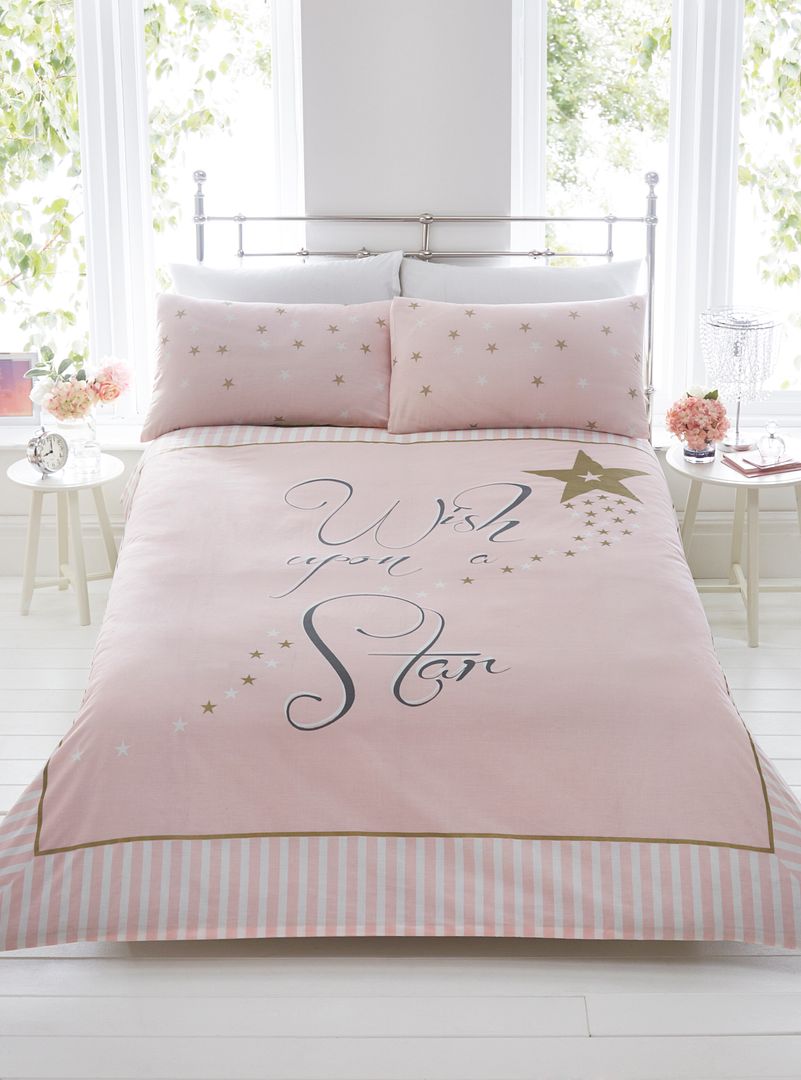 rose gold bedding